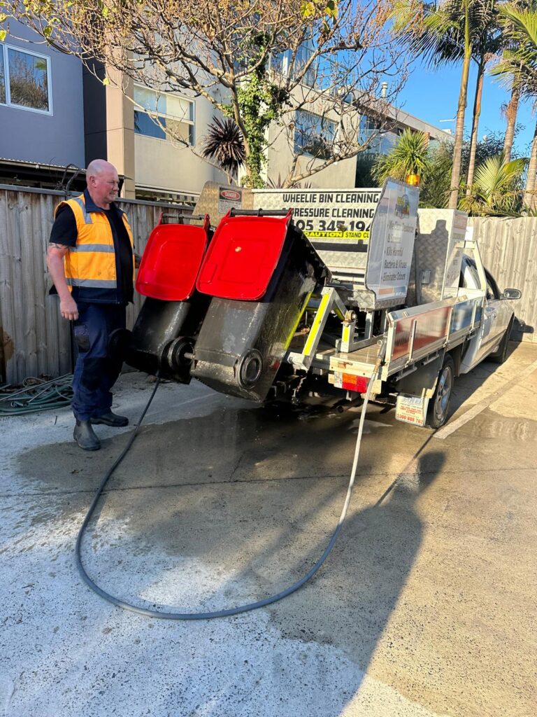 hospital bin cleaning